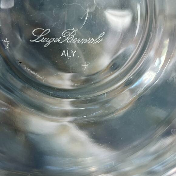 Luigi Bormioli Stemless Wine Glass 5” Set of 6